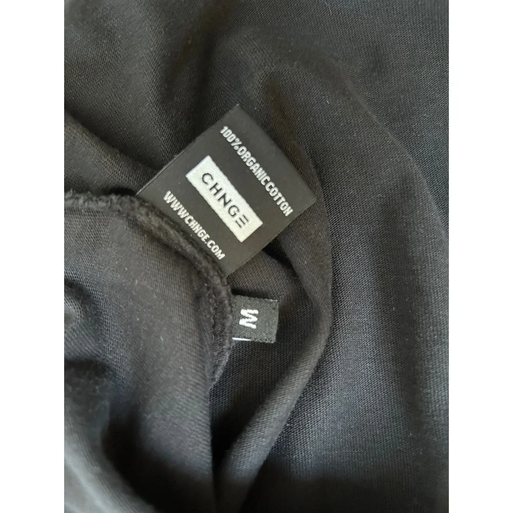 CHNGE My Body Is Not A Political Playground Organic Cotton T-Shirt Black Size M - Picture 6 of 6